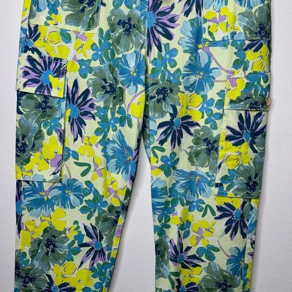 TANYA TAYLOR Womens Size 6 Avery Linen-Blend Pant - Picture 7 of 12